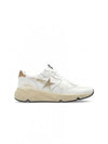 Running Sole Sports Low Top Sneakers Gold White - GOLDEN GOOSE - BALAAN 2