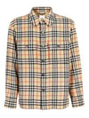 Vintage Check Wool Cotton Over Long Sleeve Shirt Archive Beige - BURBERRY - BALAAN 2