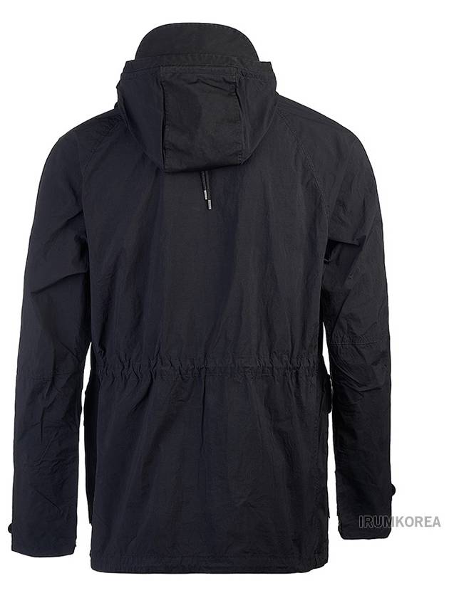 Mid-Layer Hooded Jacket Black - TEN C - BALAAN 4