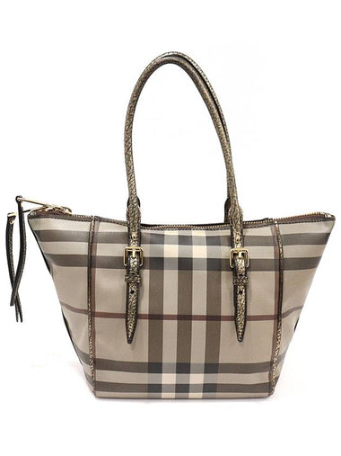 3884124 PVC smog check SALISBURY tote shoulder bag - BURBERRY - BALAAN 1