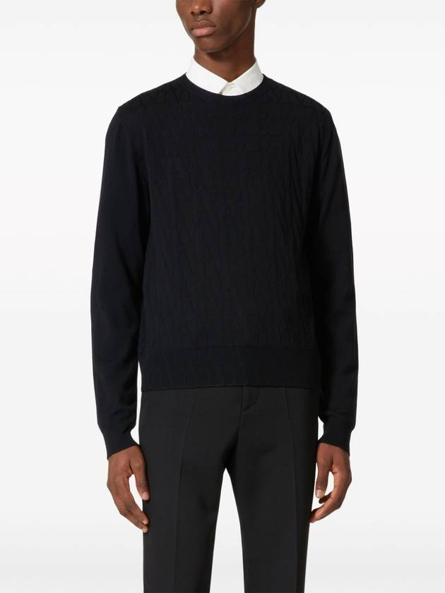 Valentino Garavani Sweaters Black - VALENTINO - BALAAN 3