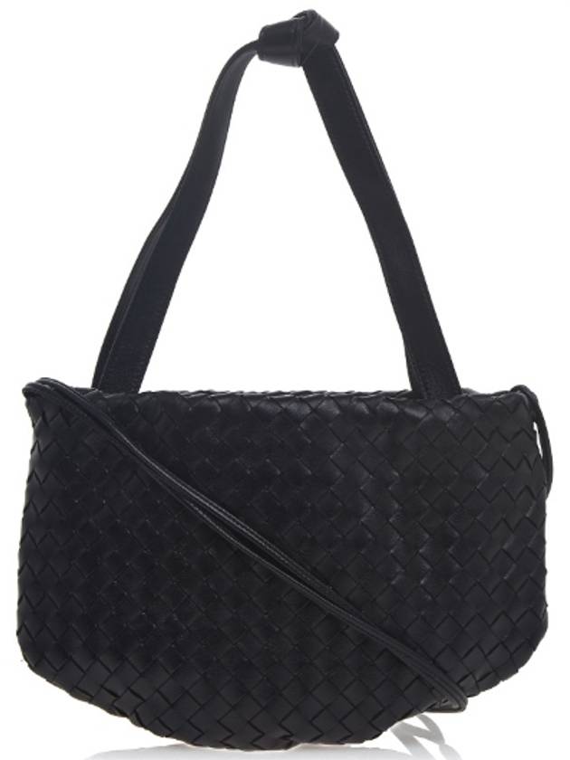 Intrecciato Bulb Tote Bag Black - BOTTEGA VENETA - BALAAN 4