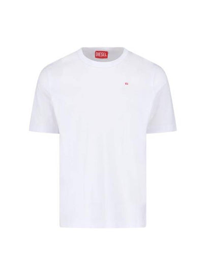 T Adjust Microdiv Short Sleeve T-Shirt White - DIESEL - BALAAN 2