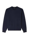 Laurent Crew Neck Wool Knit Top Navy - A.P.C. - BALAAN 2