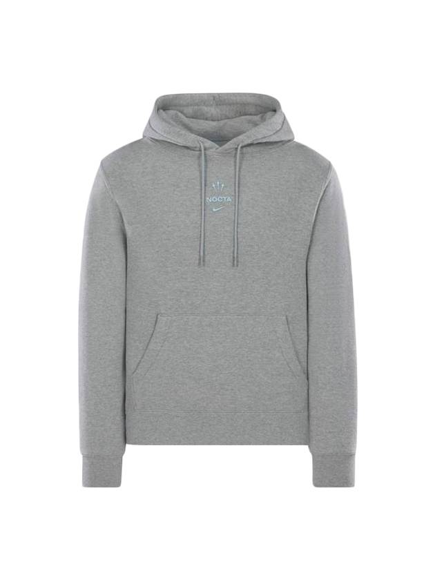 NRG Fleece Hoodie Dark Grey Heather - NIKE - BALAAN 1