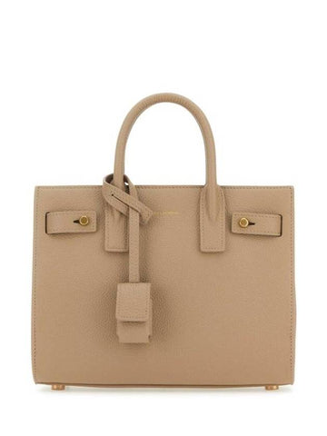 Sac De Jour Tote Bag Dark Beige - SAINT LAURENT - BALAAN 1