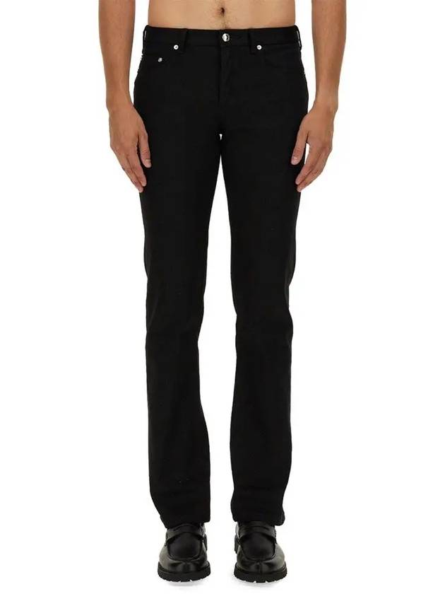 Men's New Standard Straight Jeans Black - A.P.C. - BALAAN 2