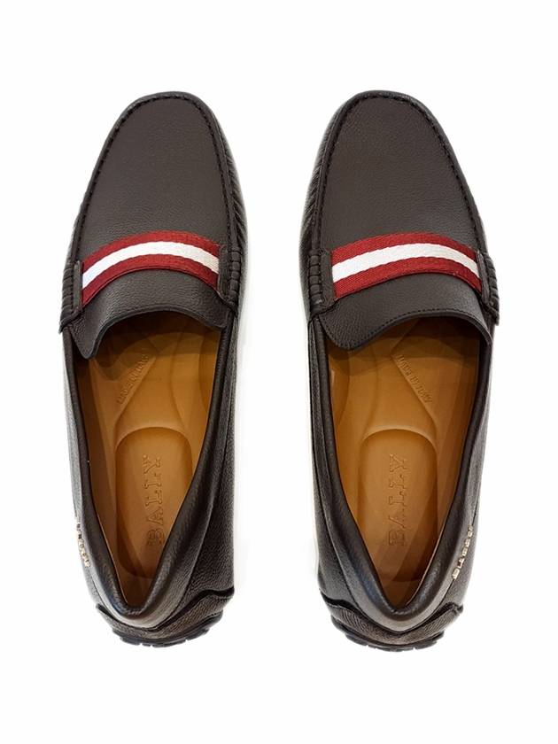 Pearce Leather Loafer Brown - BALLY - BALAAN 5