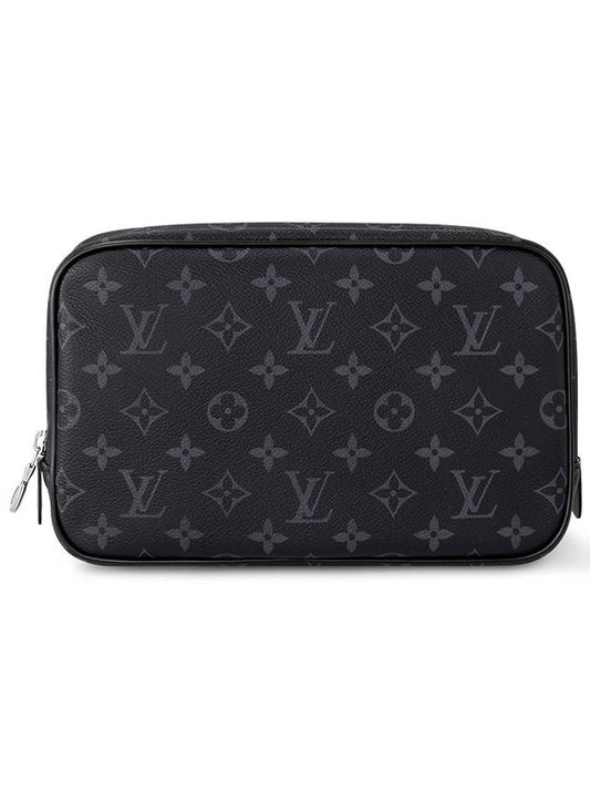 Toilet Monogram Eclipse GM Pouch Bag Black - LOUIS VUITTON - BALAAN 2