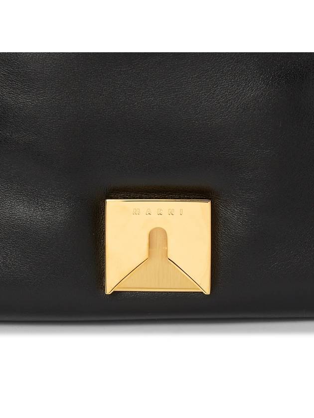 Prisma Logo Small Cross Bag Black - MARNI - BALAAN 9