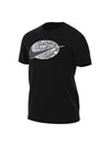 Men's Sportswear 12MO Swoosh Short Sleeves T-Shirt Black - NIKE - BALAAN 1