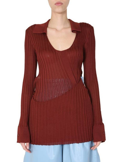 ribbed sweater 618567VKJM08857 B0040168229 - BOTTEGA VENETA - BALAAN 2