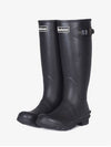 Bede Wellington Rain Boots Black - BARBOUR - BALAAN.