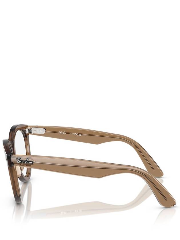 Ray-Ban RX2241V Transparent Light Brown - RAY-BAN - BALAAN 3