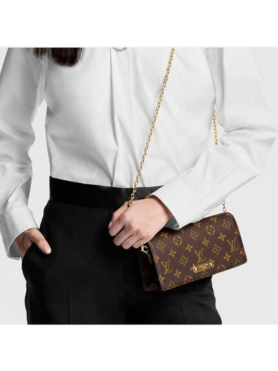 Lily Monogram Chain Shoulder Bag Brown - LOUIS VUITTON - BALAAN 2