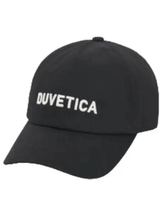 Pucecchio Black Unisex Ball Cap Hat - DUVETICA - BALAAN 1