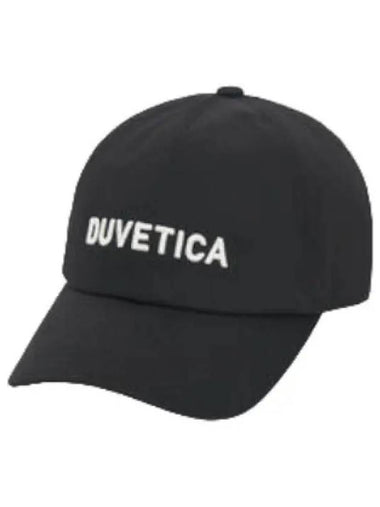 Pucecchio Black Unisex Ball Cap - DUVETICA - BALAAN 1