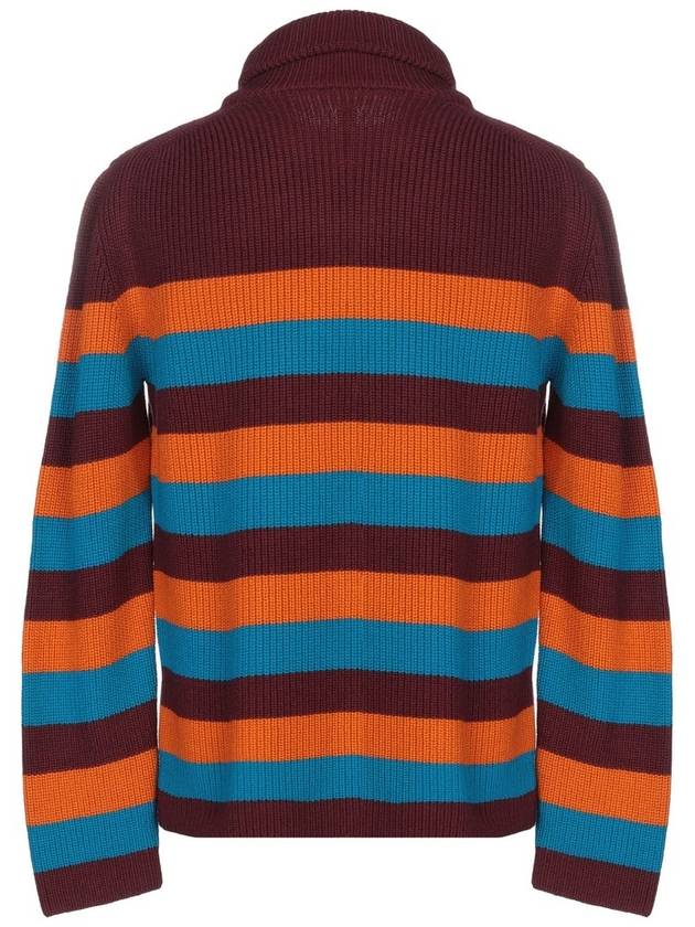 Antonio Malas multi-color stripe wool turtleneck - ANTONIO MARRAS - BALAAN 2