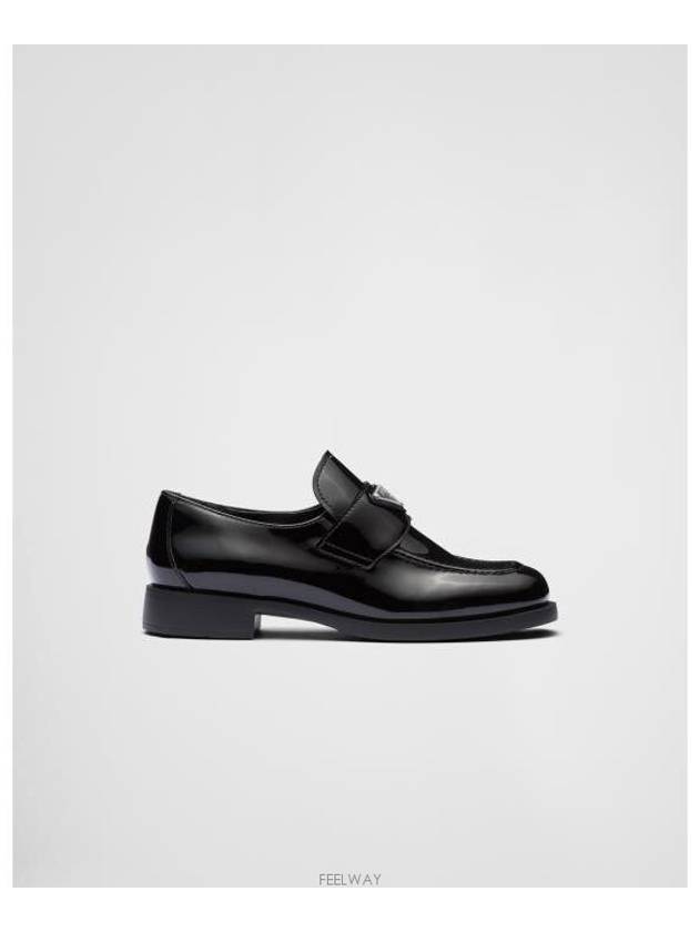 Patent Leather Loafers Black - PRADA - BALAAN 4