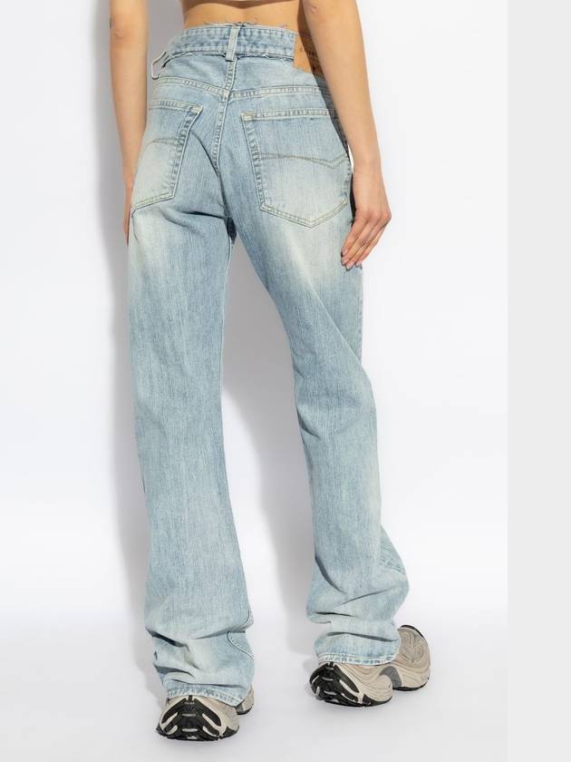 Low Waist Straight Jeans Blue - BALENCIAGA - BALAAN 5