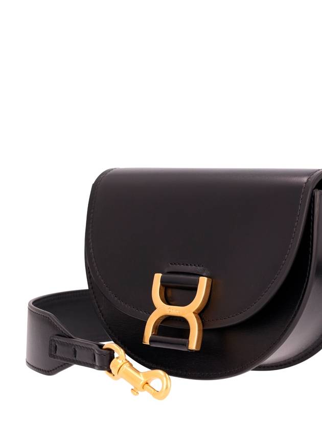 Marcie Leather Mini Cross Bag Black - CHLOE - BALAAN 4