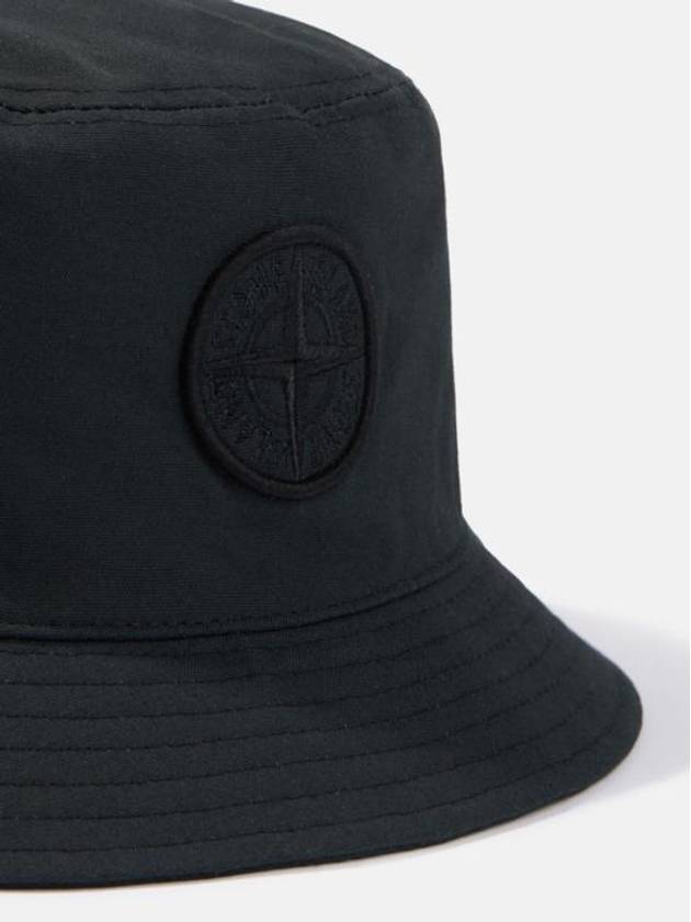 98161 Cotton Bucket Hat Black - STONE ISLAND - BALAAN 4