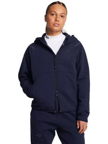 Women s Unstoppable Fleece Grid Full Zip1389842 410 - UNDER ARMOUR - BALAAN 1