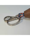 Logo Keyring Wood Charm 2TL289 Blue - PRADA - BALAAN 3