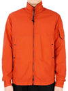 Tylon Lens Wappen Overshirt Zip-Up Jacket Orange - CP COMPANY - BALAAN 3