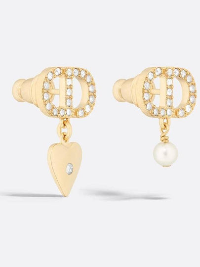 Petit CD Lucky Charm Earrings Gold - DIOR - BALAAN 2