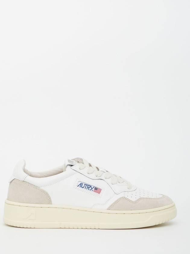 Medalist Suede Low Top Sneakers White - AUTRY - BALAAN 2