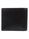 Tiny Cassandre East West Wallet in Matte Leather Black - SAINT LAURENT - BALAAN 3