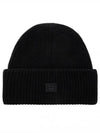 Small Face Logo Beanie Black - ACNE STUDIOS - BALAAN 2