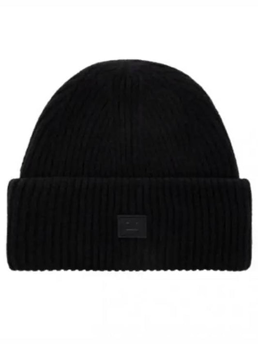 Small Face Logo Beanie Black - ACNE STUDIOS - BALAAN 2