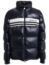 SKARSTIND Hooded Padded Jacket Navy 1A001 19 595ZJ 778 - MONCLER - BALAAN 1