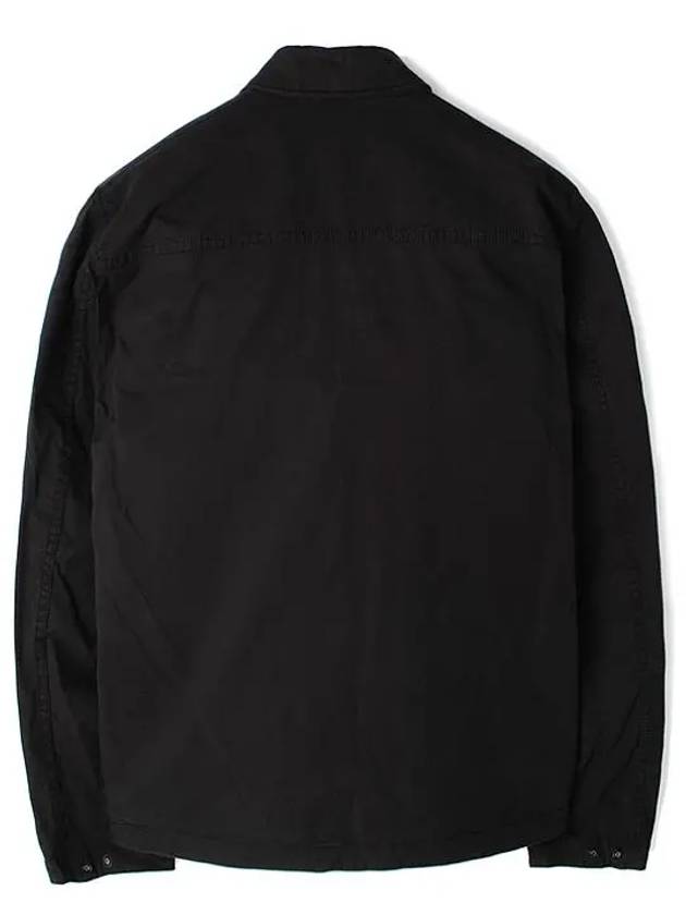 Wapen Zip-Up Jacket Black - STONE ISLAND - BALAAN 3