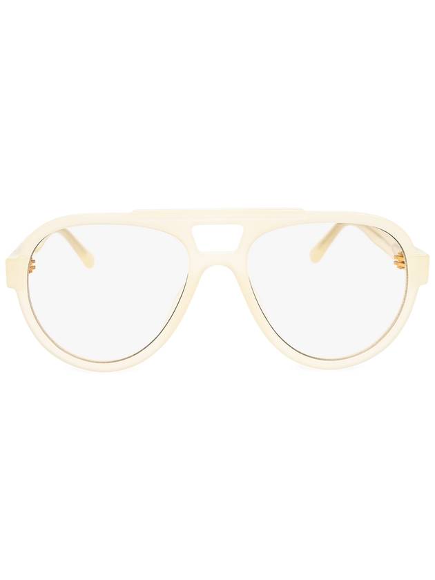 Linda Farrow Sunglasses, Women's, Cream - LINDA FARROW - BALAAN 1