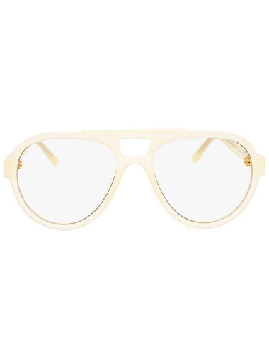 Linda Farrow Sunglasses, Women's, Cream - LINDA FARROW - BALAAN 1