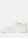 Medalist Logo Patch Low Top Sneakers White - AUTRY - BALAAN 3