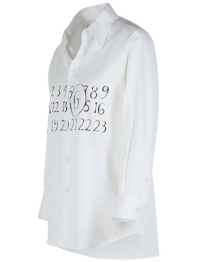 Mm6 Maison Margiela White Cotton Shirt - MAISON MARGIELA - BALAAN 2