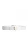 Men's Bernhard Elastic Belt White - J.LINDEBERG - BALAAN 2