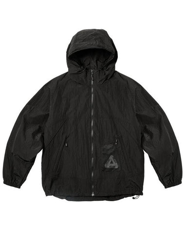 Y Ripstop Shell Hooded Jacket Black - PALACE - BALAAN 1