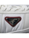 Downtown Re-Nylon Low Top Sneakers White Garnet - PRADA - BALAAN 6