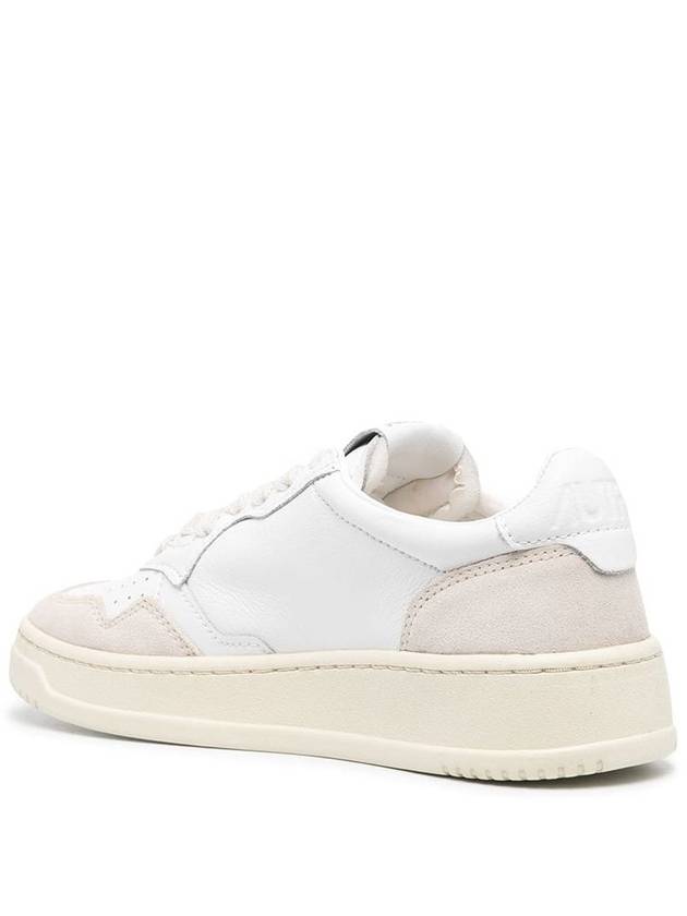 Medalist Goatskin Low Top Sneakers White - AUTRY - BALAAN 4