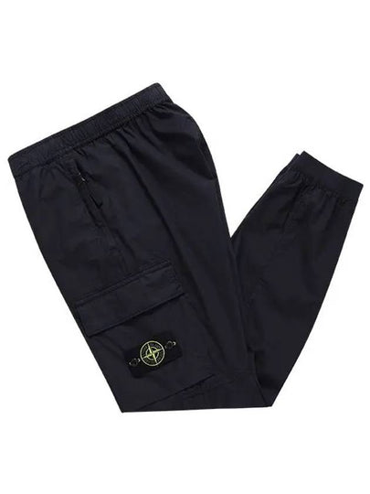 Pants 31303 A0020 Della Paracadute Waffen Logo Patch Cargo Jogger Men s - STONE ISLAND - BALAAN 2