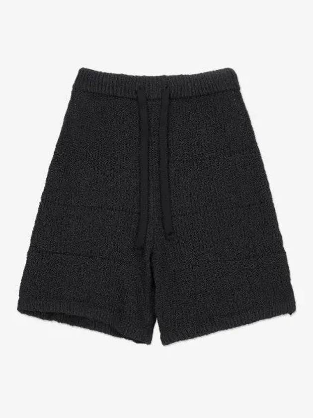 Men's Knit Shorts Black - SUNNEI - BALAAN 2