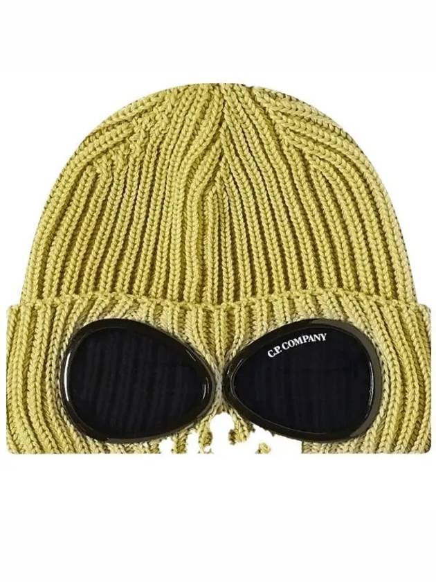 Goggles Merino Wool Beanie Yellow - CP COMPANY - BALAAN 2