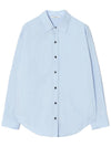 Button basic oxford shirt sky blue - LESEIZIEME - BALAAN 2