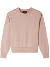 Rue Madame Cotton Sweatshirt Pink - A.P.C. - BALAAN 2