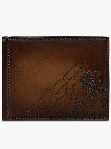 Figure Scritto leather wallet - BERLUTI - BALAAN 1